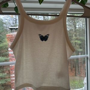 Cute crop top for lounging or styling. Never been worn before!